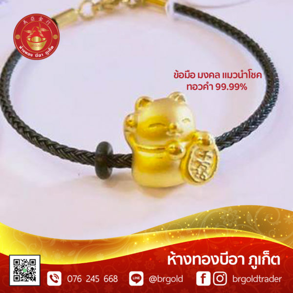 สร้อยข้อมือ แพนโดรา แมวนำโชค ปี่เซี๊ยะ - Image 17