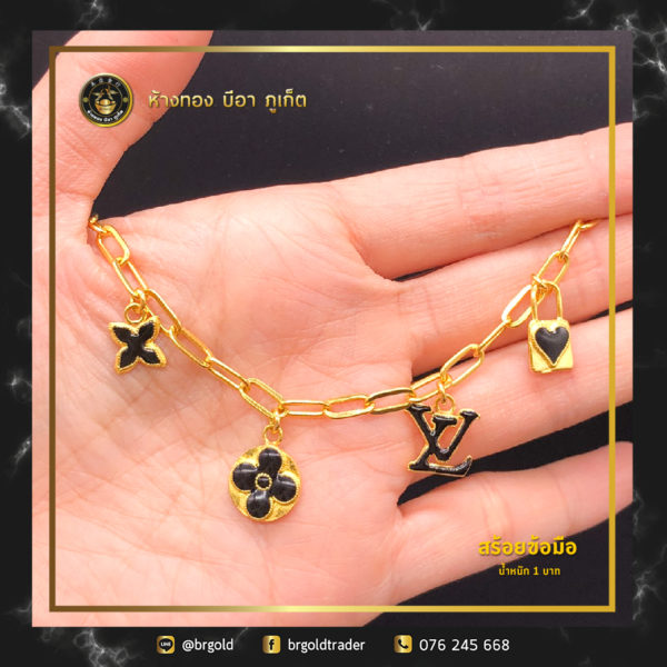 สร้อยข้อมือทองคำ 1 บาท - Image 4